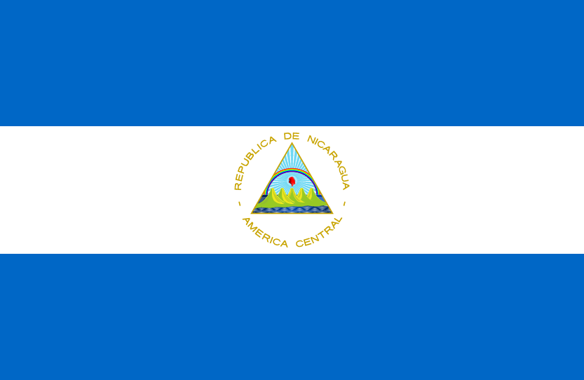 Bandera nicaragua